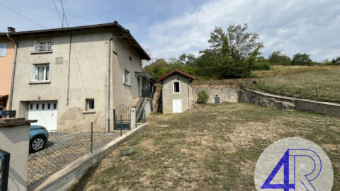 Maison T3 avec garage et jardin clos – Beaujeu