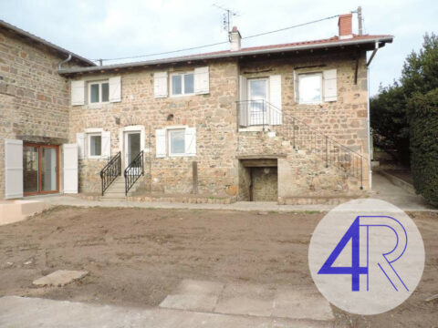 Maison T6 avec jardin – Odenas