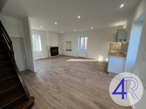 Maison T3 rénovée avec jardin et cave – Belleville-en-Beaujolais