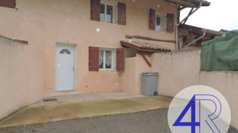 APPARTEMENT T4 DUPLEX AVEC COUR – Peyzieux-sur-Saône